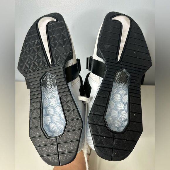 Nike Romaleos 4 White Black Men Weightlifting Cross Training Crossfit Shoes - Picture 6 of 10